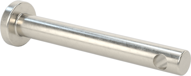18-8 Paslanmaz Çelik Çatal Pim, 1/8" Çap, 13/16" Kullanılabilir Uzunluk