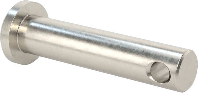 18-8 Paslanmaz Çelik Çatal Pim, 3/16" Çap, 11/16" Kullanılabilir Uzunluk
