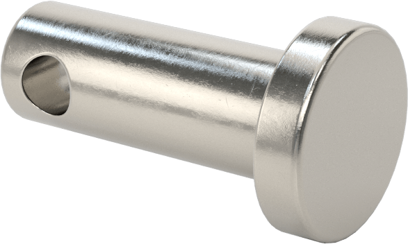 Yüksek Korozyon Dirençli 316 Paslanmaz Çelik Çatal Pimler, 3/16" Çap, 5/16" Kullanılabilir Uzunluk