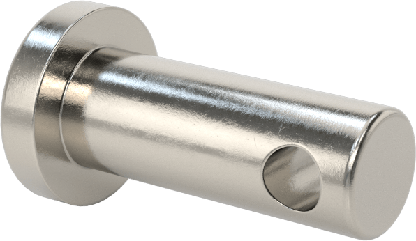 Yüksek Korozyon Dirençli 316 Paslanmaz Çelik Çatal Pimler, 3/16" Çap, 5/16" Kullanılabilir Uzunluk