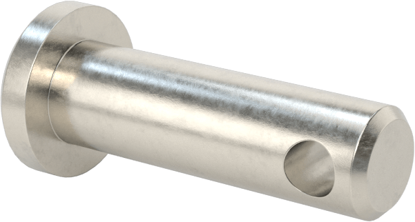 Yüksek Korozyon Dirençli 316 Paslanmaz Çelik Çatal Pimler, 3/32" Çatal Pim Çapı için, 3/16" Çap, 7/16" Kullanılabilir Uzunluk