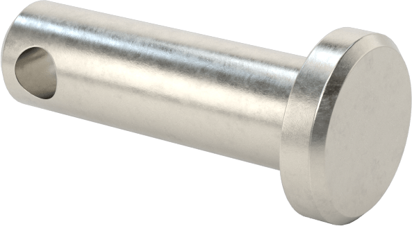 Yüksek Korozyon Dirençli 316 Paslanmaz Çelik Çatal Pimler, 3/32" Çatal Pim Çapı için, 3/16" Çap, 7/16" Kullanılabilir Uzunluk