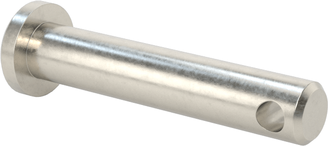 Yüksek Korozyon Dirençli 316 Paslanmaz Çelik Çatal Pimler, 3/32" Çatal Pim Çapı için, 3/16" Çap, 13/16" Kullanılabilir Uzunluk