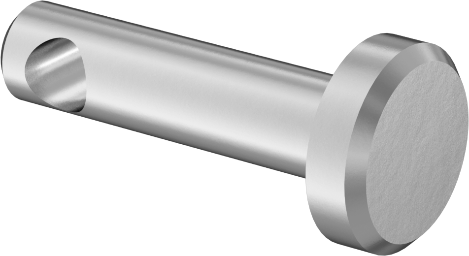 Yüksek Korozyon Dirençli 316 Paslanmaz Çelik Çatal Pimler, 1/8" Çap, 5/16" Kullanılabilir Uzunluk