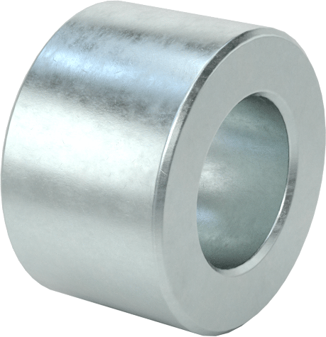 Çelik Dişsiz Ara Parçalar, 1/4" OD, 5/32" Uzunluk, 6 numaralı vida boyutu için