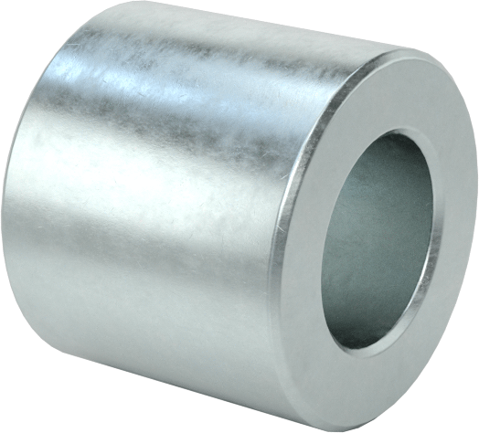 Çelik Dişsiz Ara Parçalar, 1/4" OD, 7/32" Uzunluk, 6 numaralı vida boyutu için