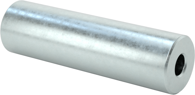 Çelik Dişsiz Ara Parçalar, 1/4" OD, 7/8" Uzunluk, 2 Numaralı Vida Boyutu için