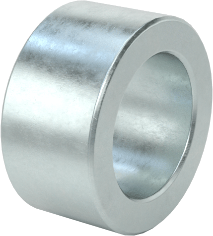 Çelik Dişsiz Ara Parçalar, 1/4" OD, 1/8" Uzunluk, 8 numaralı vida boyutu için
