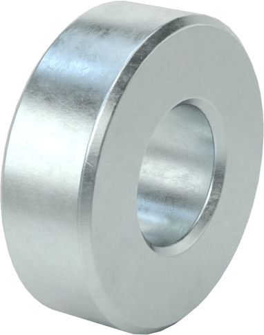Çelik Dişsiz Ara Parçalar, 3/8" OD, 1/8" Uzunluk, 8 numaralı vida boyutu için