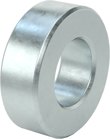 Çelik Dişsiz Ara Parçalar, 3/8" OD, 1/8" Uzunluk, 10 Numaralı Vida Boyutu için