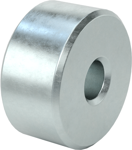 Çelik Dişsiz Ara Parçalar, 1/2" OD, 1/4" Uzunluk, 6 numaralı vida boyutu için