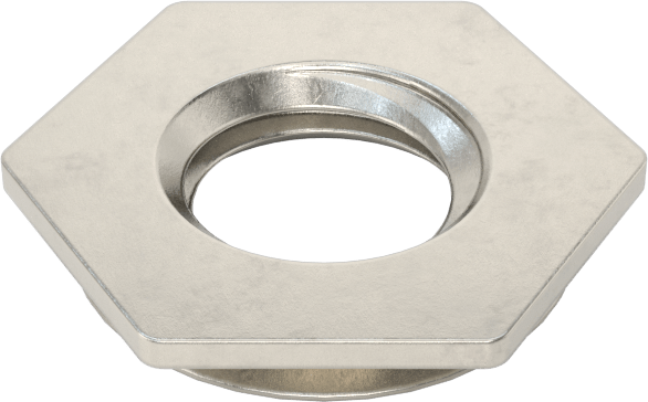 Yüksek Mukavemetli Gömme Montajlı Presle Takılan Somunlar, Sac Metal için, M5 x 0,8 mm Diş Boyutu, 1,53 mm Yükseklik