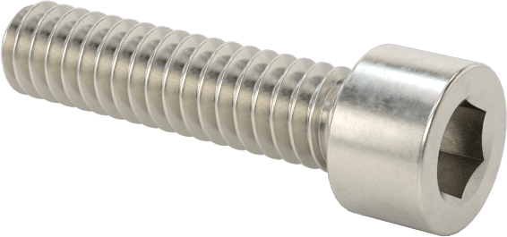 Yüksek Mukavemetli A286 Paslanmaz Çelik Soket Başlı Vida, 0-80 Diş Boyutu, 1/4" Uzunluk
