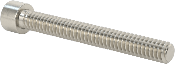 Yüksek Mukavemetli A286 Paslanmaz Çelik Soket Başlı Vida, 0-80 Diş Boyutu, 1/2" Uzunluk
