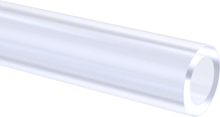 Şeffaf Kolay Şekillendirilebilir PETG Tüp, 3/8" OD x 1/4" ID, 6 Fit Uzunluk