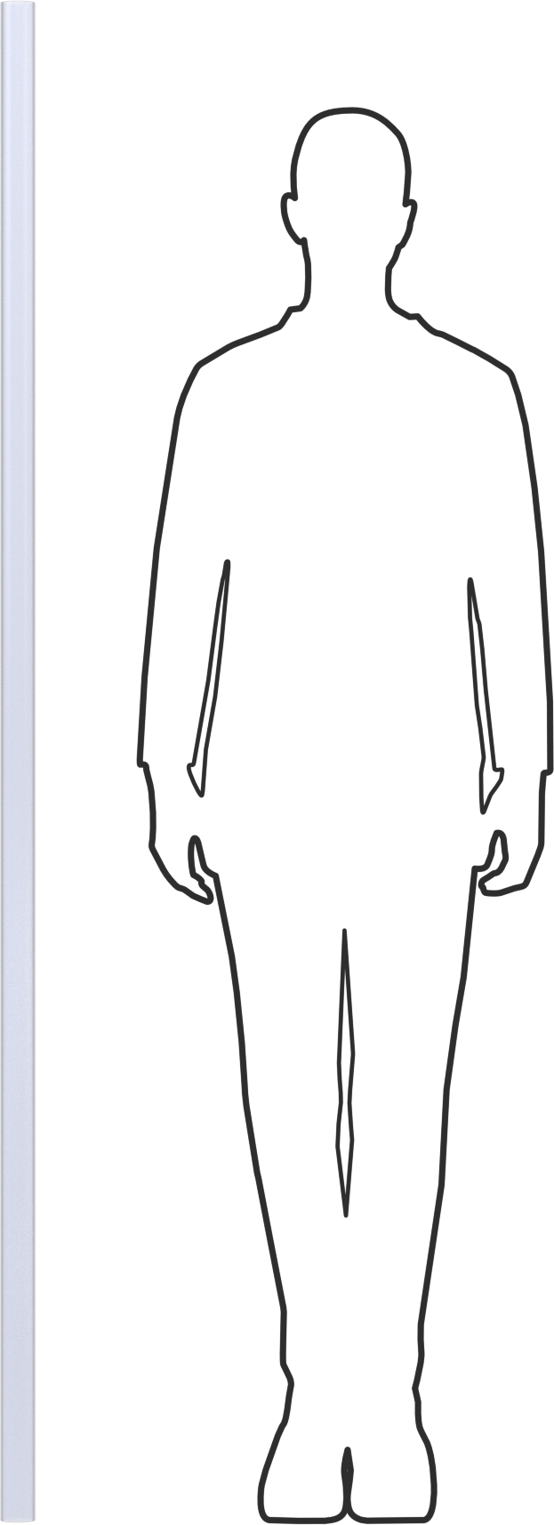 Şeffaf Kolay Şekillendirilebilir PETG Tüp, 1-5/8" OD x 1-3/8" ID