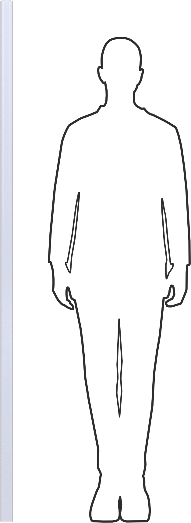 Şeffaf Kolay Şekillendirilebilir PETG Tüp, 1-3/4" OD x 1-1/2" ID