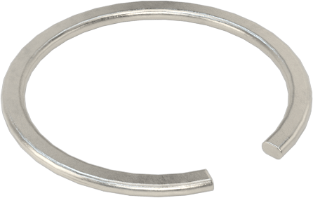 Tek Turlu Spiral İç Tutma Halkası, 1/4" İç Çap için, 18-8 Paslanmaz Çelik