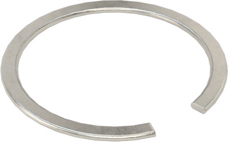 Tek Turlu Spiral İç Tutma Halkası, 3/8" İç Çap için, 18-8 Paslanmaz Çelik