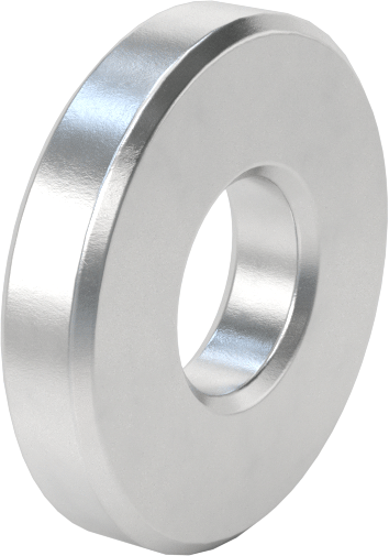 Alüminyum Dişsiz Ara Parça, 5/8" OD, 1/8" Uzunluk, 1/4" Vida Boyutu için