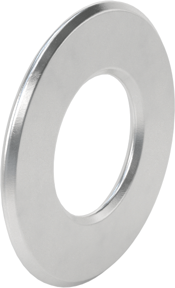 Alüminyum Dişsiz Ara Parça, 1-1/2" OD, 3/32" Uzunluk, 3/4" Vida Boyutu için