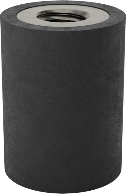 Neopren Titreşim Sönümleyici Sandviç Montaj, M4 x 0,7 mm Dişli Çelik Ek Parça, 7 lb Kapasite