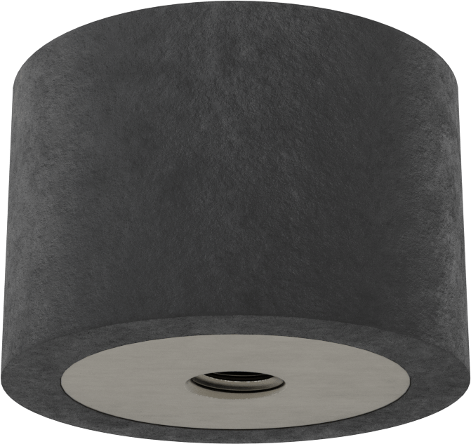 Neopren Titreşim Sönümleyici Sandviç Montaj, M8 x 1,25 mm Dişli Çelik Ek Parça ile, 170 lbs. Kapasite