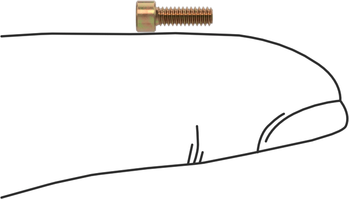 Mil. Spec. Alaşımlı Çelik Soket Başlı Vida, 2-56 Diş Boyutu, 1/4" Uzunluk