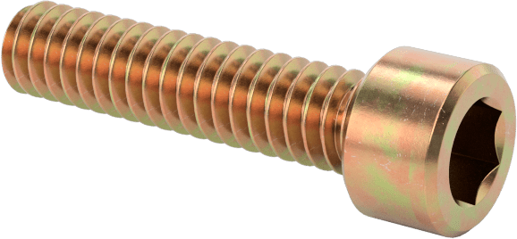 Mil. Spec. Alaşımlı Çelik Soket Başlı Vida, 2-56 Diş Boyutu, 3/8" Uzunluk