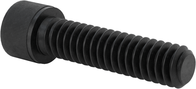 Sınıf B7 Yüksek Sıcaklık Alaşımlı Çelik Soket Başlı Vidalar, 1/4"-20 Diş Boyutu, 1" Uzunluk