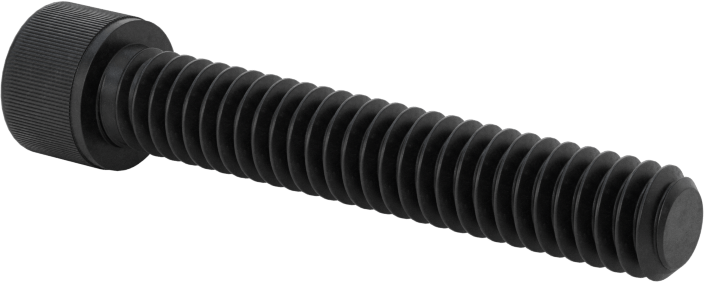Sınıf B7 Yüksek Sıcaklık Alaşımlı Çelik Soket Başlı Vidalar, 1/4"-20 Diş Boyutu, 1-1/2" Uzunluk