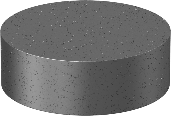 Yüksek Mukavemetli 5. Sınıf Titanyum Disk, 3“ Çap x 1” Uzunluk