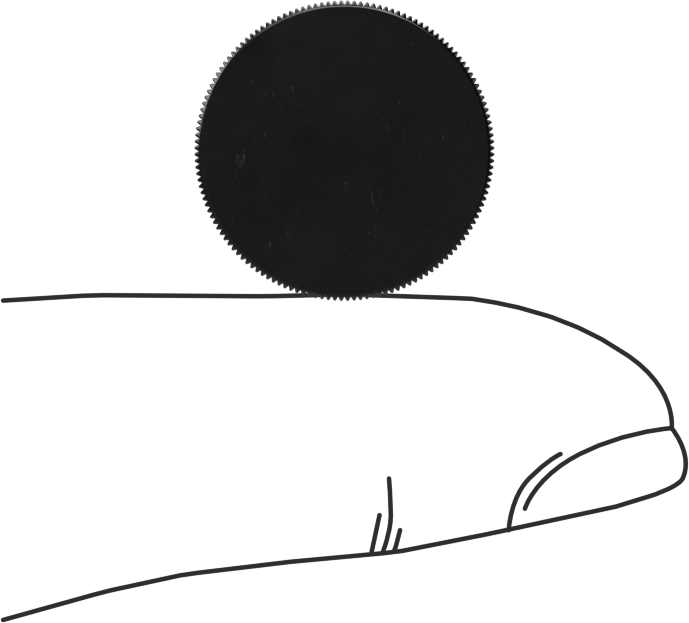 Çelik Yükseltilmiş Tırtıllı Başlı Parmak Vidası, M4 x 0,7 mm Diş Boyutu, 5 mm Uzunluk