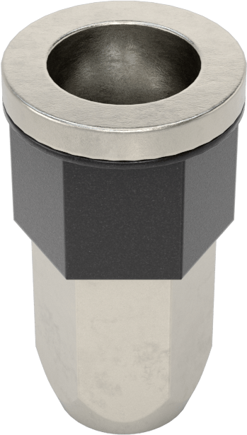 Flanş Sızdırmaz Kapalı Uçlu Perçin Somunları, M5 x 0,8 mm Diş, 0,5 mm - 1,5 mm Malzeme Kalınlığı, Altıgen