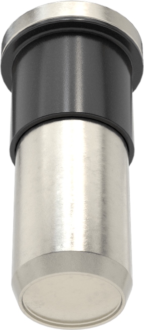 Flanş Sızdırmaz Kapalı Uçlu Perçin Somunları, M6 x 1 mm Diş, 2,5 mm - 4 mm Malzeme Kalınlığı için, Pürüzsüz