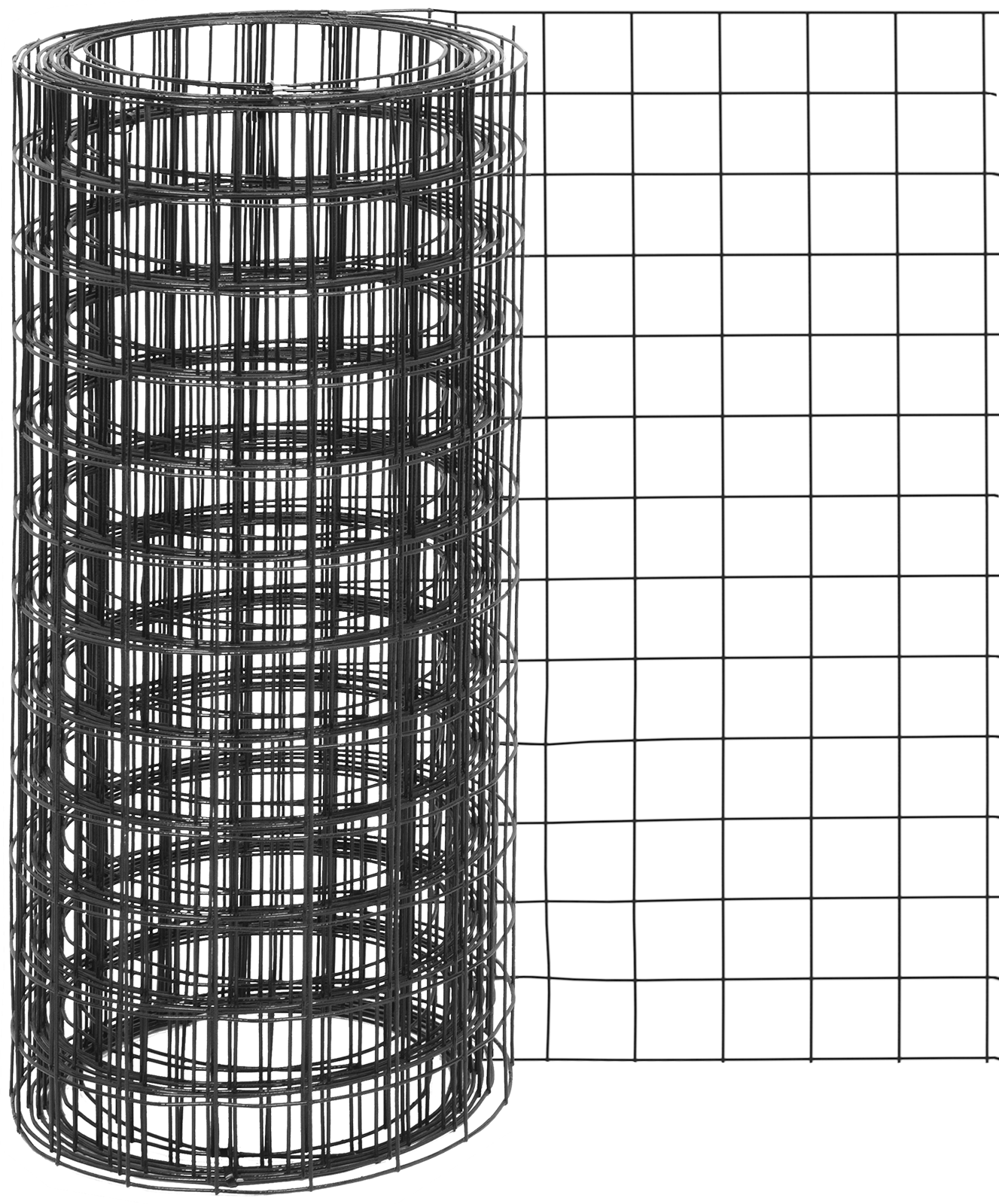 Black PVC-Coated Zinc-Plated Steel