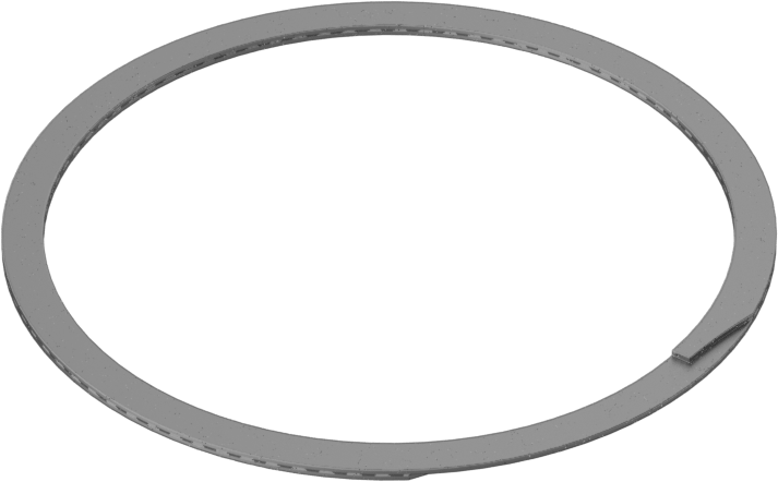 Spiral İç Tutma Halkaları, 1-1/2" İç Çap için, 1060-1090 Yay Çeliği