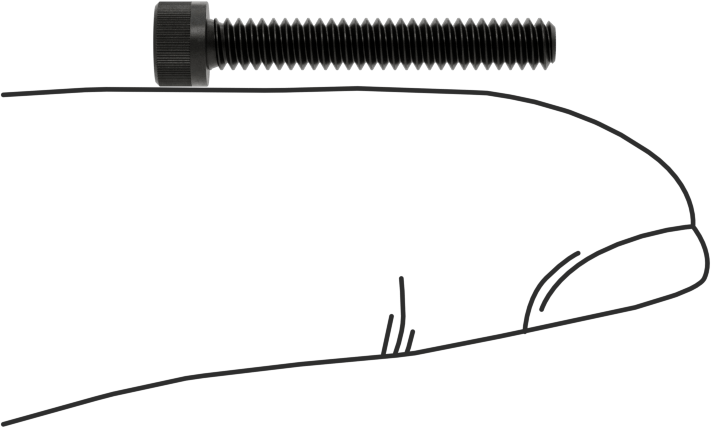 Torx Alaşımlı Çelik Soket Başlı Vidalar, 4-40 Diş Boyutu, 3/4" Uzunluk