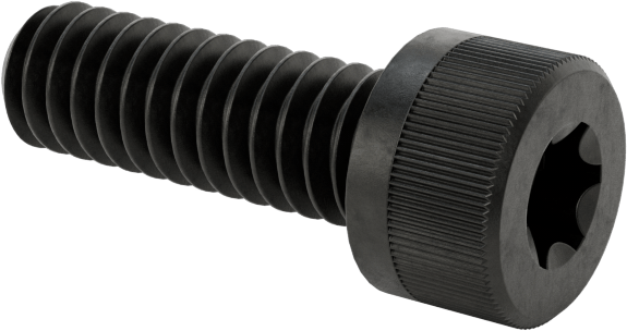Torx Alaşımlı Çelik Soket Başlı Vidalar, 5-40 Diş Boyutu, 3/8" Uzunluk