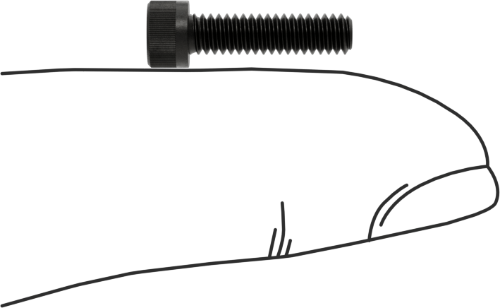 Torx Alaşımlı Çelik Soket Başlı Vidalar, 5-40 Diş Boyutu, 1/2" Uzunluk