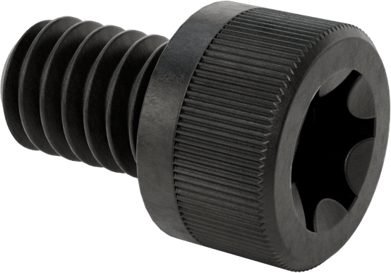 Torx Alaşımlı Çelik Soket Başlı Vidalar, 8-32 Diş Boyutu, 1/4" Uzunluk