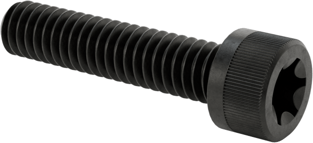 Torx Alaşımlı Çelik Soket Başlı Vidalar, 8-32 Diş Boyutu, 3/4" Uzunluk