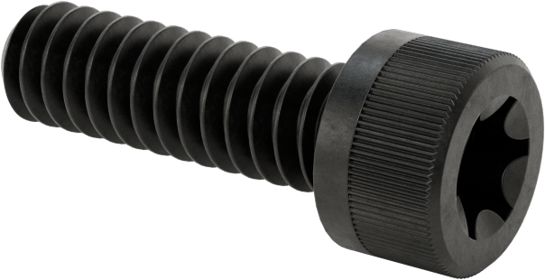 Torx Alaşımlı Çelik Soket Başlı Vidalar, 10-24 Diş Boyutu, 5/8" Uzunluk