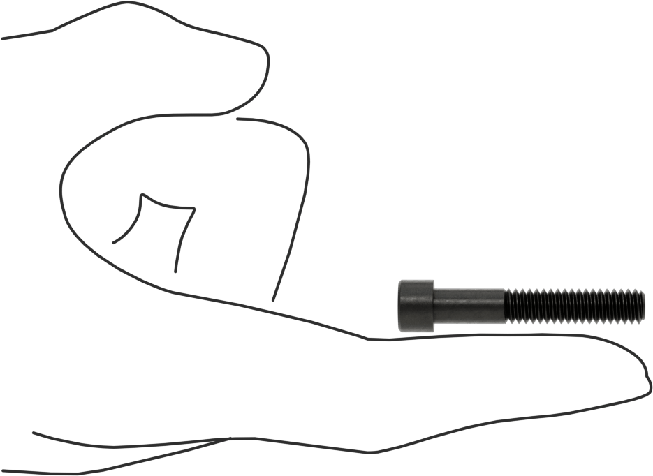 Torx Alaşımlı Çelik Soket Başlı Vidalar, 1/4"-20 Diş Boyutu, 1-1/2" Uzunluk