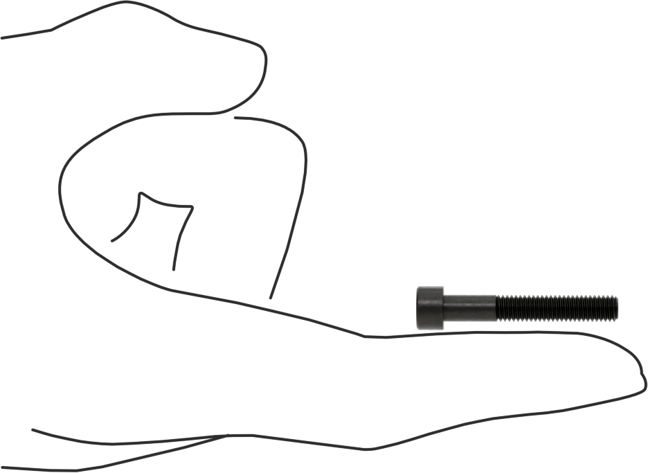 Torx Alaşımlı Çelik Soket Başlı Vidalar, 10-32 Diş Boyutu, 1-1/4" Uzunluk