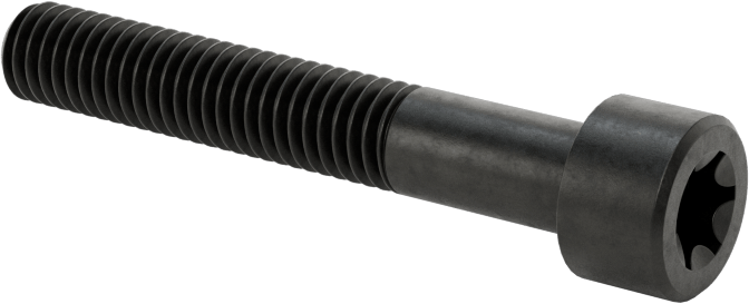 Torx Alaşımlı Çelik Soket Başlı Vidalar, 10-32 Diş Boyutu, 1-1/4" Uzunluk