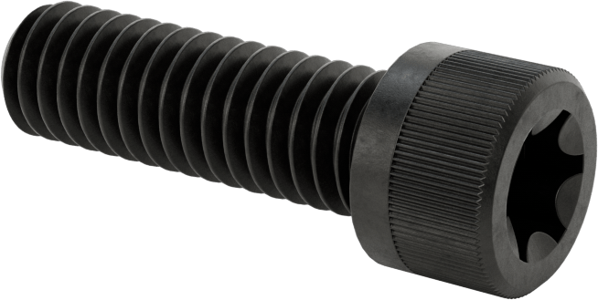 Torx Alaşımlı Çelik Soket Başlı Vidalar, 5/16"-18 Diş Boyutu, 1" Uzunluk