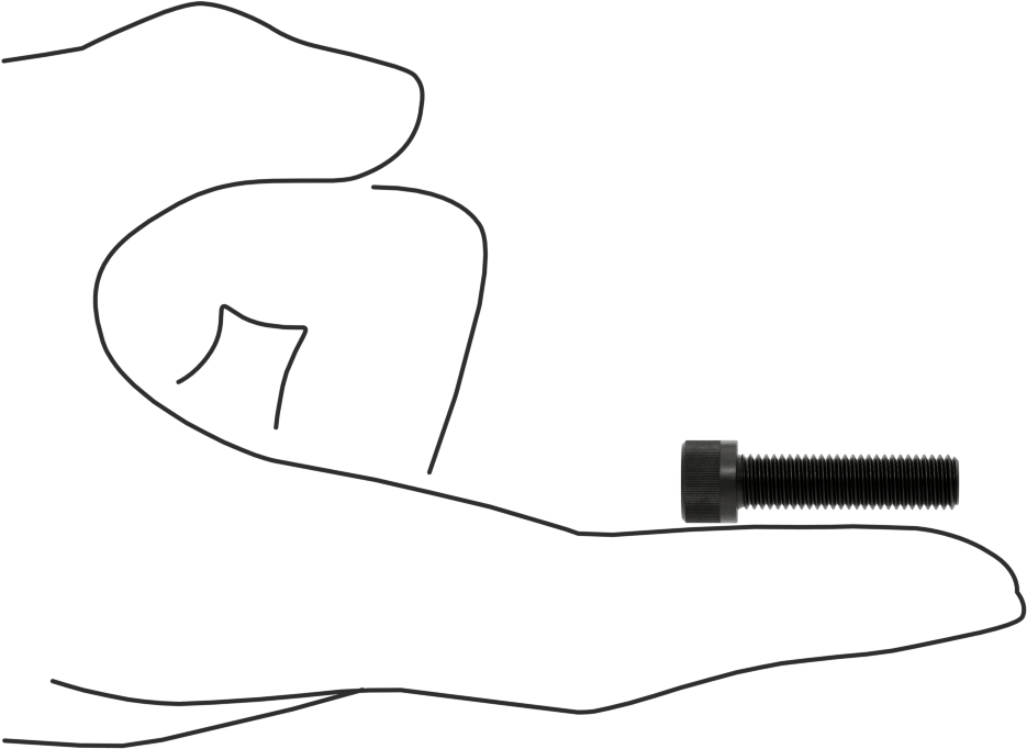 Torx Alaşımlı Çelik Soket Başlı Vidalar, 1/4"-28 Diş Boyutu, 1" Uzunluk