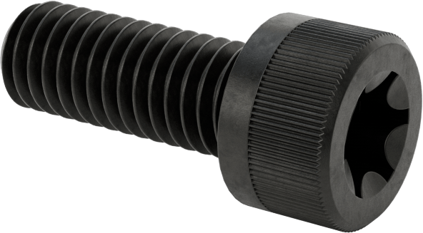 Torx Alaşımlı Çelik Soket Başlı Vidalar, 10-32 Diş Boyutu, 1/2" Uzunluk