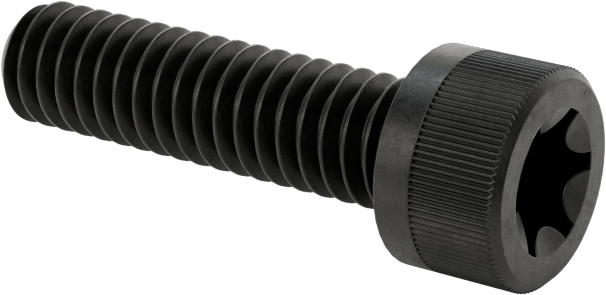 Torx Alaşımlı Çelik Soket Başlı Vidalar, 8-32 Diş Boyutu, 5/8" Uzunluk